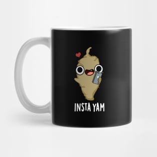 Insta-yam Cute Yam Veggie Pun Mug